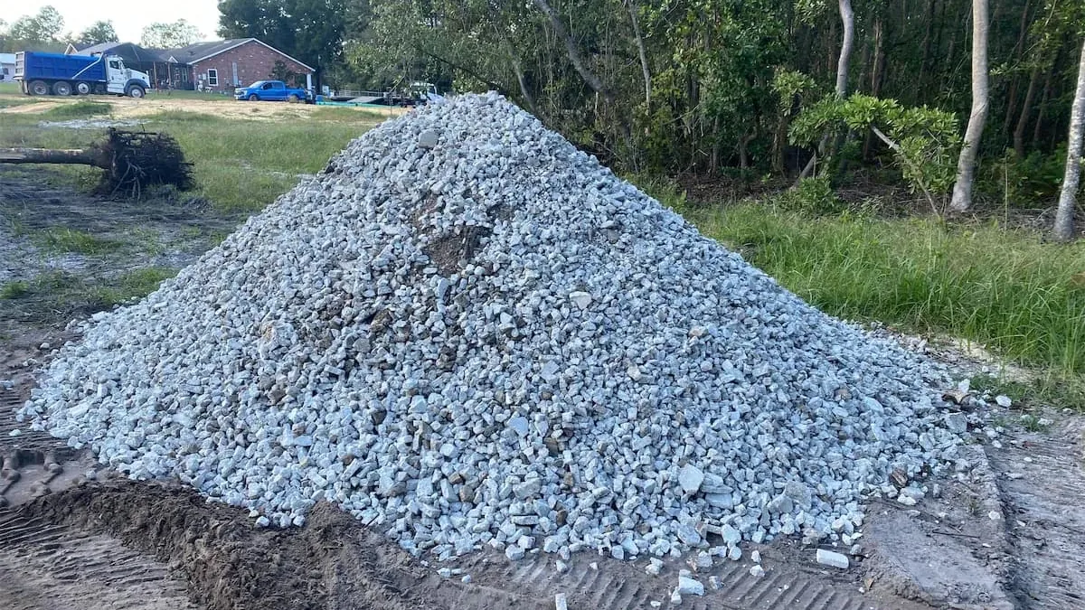 Crushed Concrete Delivery in Covington, LA